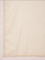 floral white elegant cotton dobby sleeveless kurta suit set