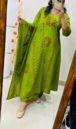 premium kurta palazzo suit set