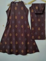 daffodil yellow embellished chignon silk pant set