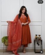 daffodil yellow embellished chinon silk pant set