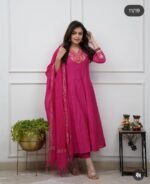 daffodil yellow embellished chinon silk pant set