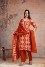 daffodil yellow embellished chignon silk pant set