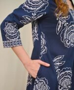 floral white elegant cottonkurtaa suit set