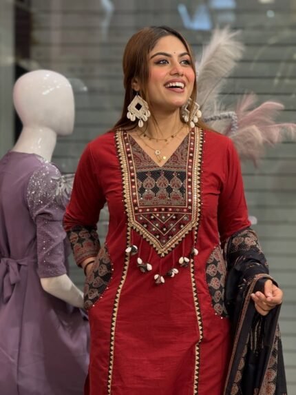 daffodil yellow embellished chignon silk pant set