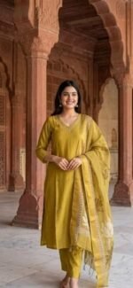 premium kurta palazzo suit set