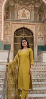 premium kurta palazzo suit set