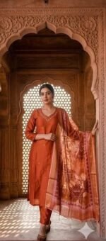 premium kurta palazzo suit set