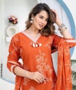 daffodil yellow embellished chinon silk pant set