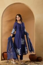 daffodil yellow embellished chignon silk pant set