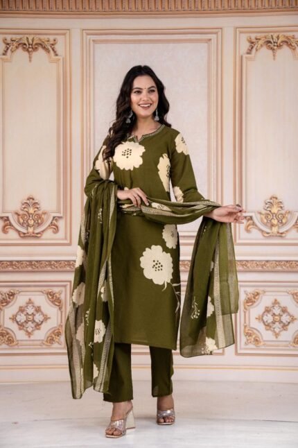 daffodil yellow embellished chignon silk pant set