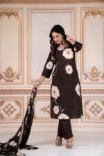 daffodil yellow embellished chignon silk pant set